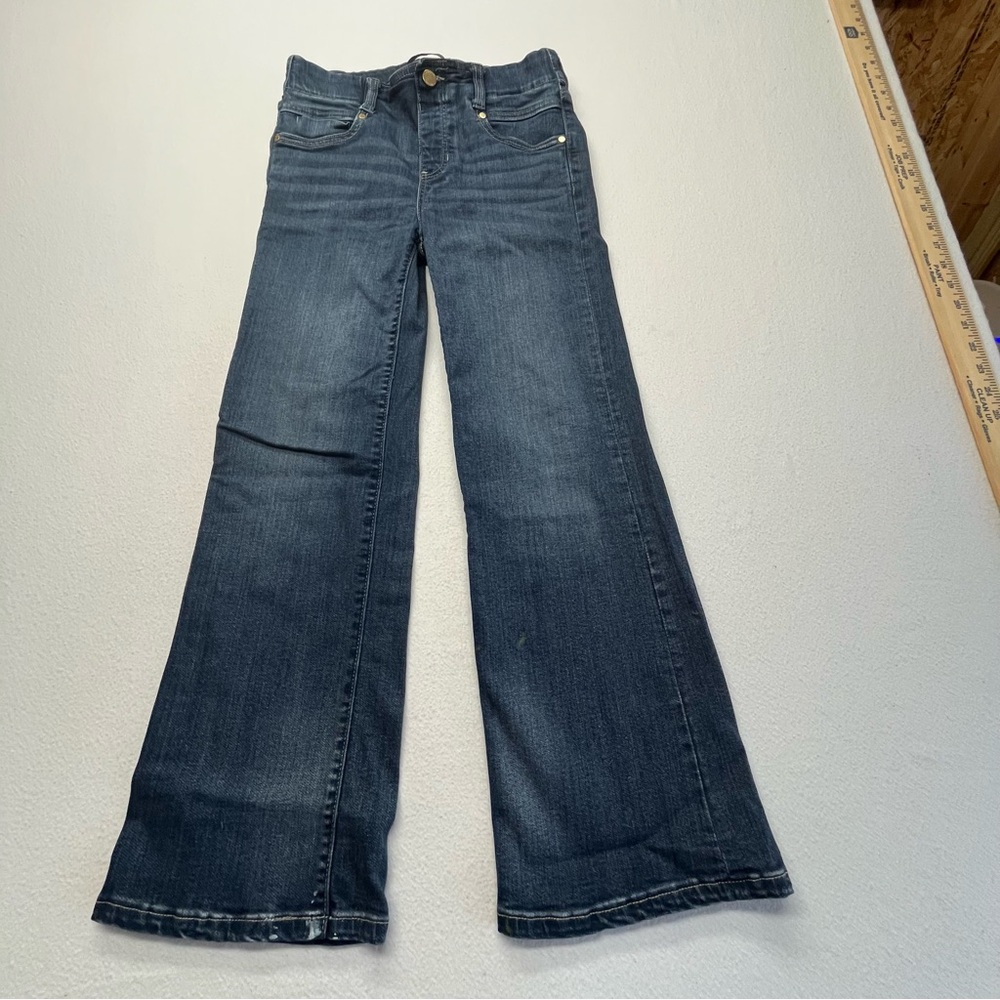 Liverpool Los Angeles Gia Glider Crop Jeans 4 *see photos for paint markings*